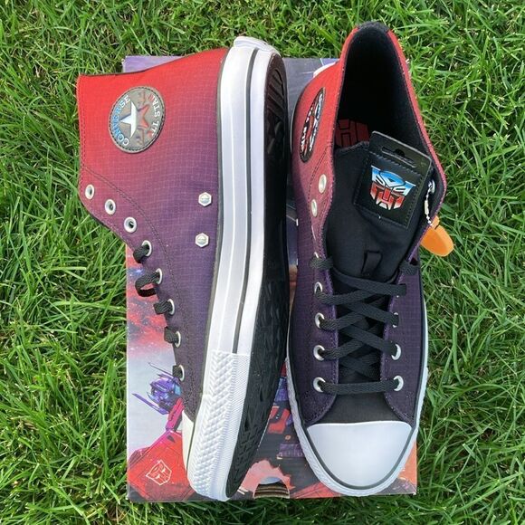 Converse x Transformers Chuck Taylor All Star Autobots Limited Sneaker Shoes 13 - Picture 8 of 16